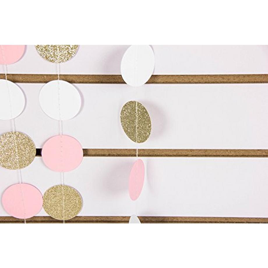 Alopini  3 Meter Circle Garland Rund Girlande Geburtstag Deko 