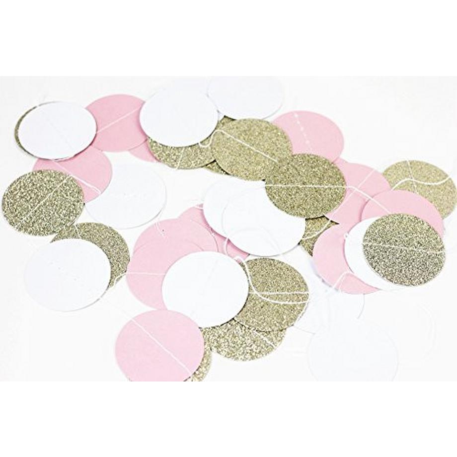 Alopini  3 Meter Circle Garland Rund Girlande Geburtstag Deko 