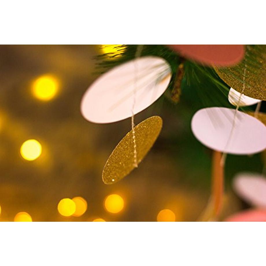 Alopini  3 Meter Circle Garland Rund Girlande Geburtstag Deko 