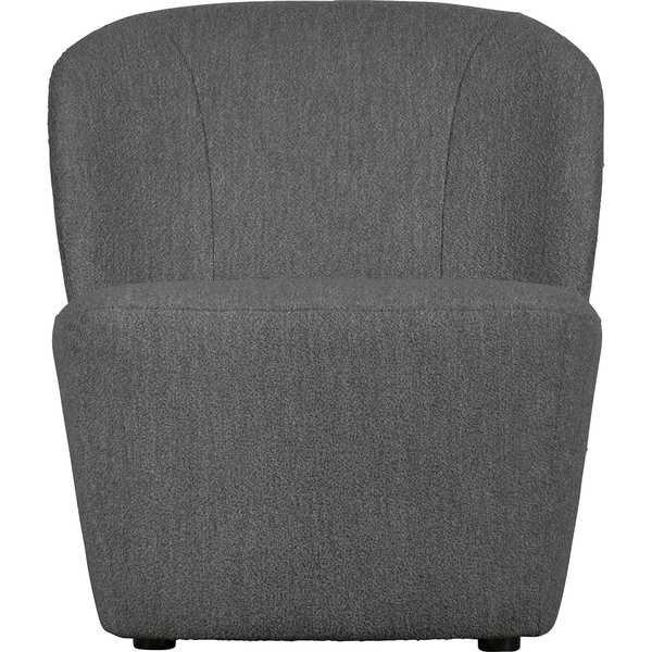 mutoni Fauteuil Lofty Bouclé, gris acier  