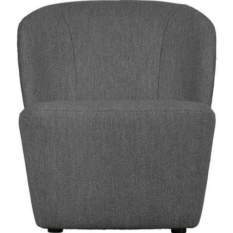 mutoni Fauteuil Lofty Bouclé, gris acier  