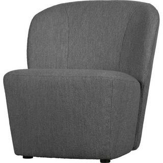 mutoni Fauteuil Lofty Bouclé, gris acier  