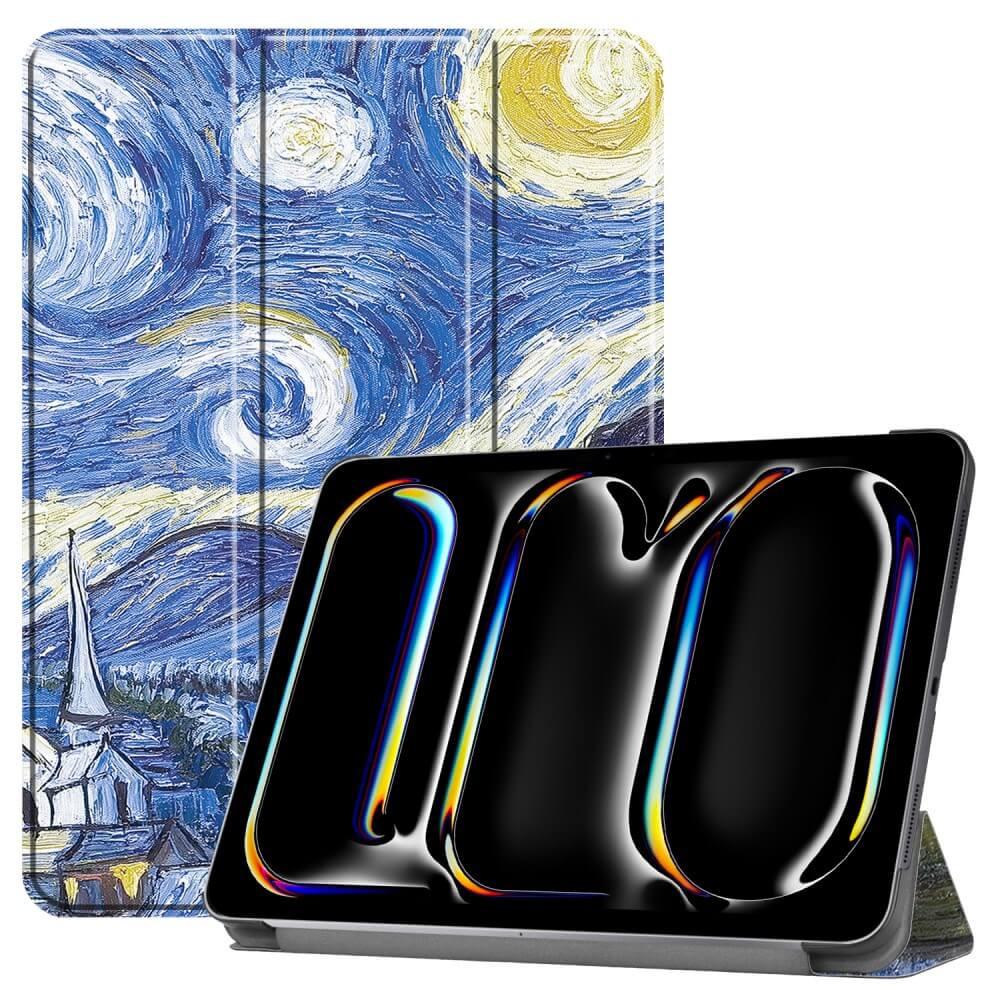 Cover-Discount  iPad Pro 11 2024 - Étui Smart Tri-fold Motif 