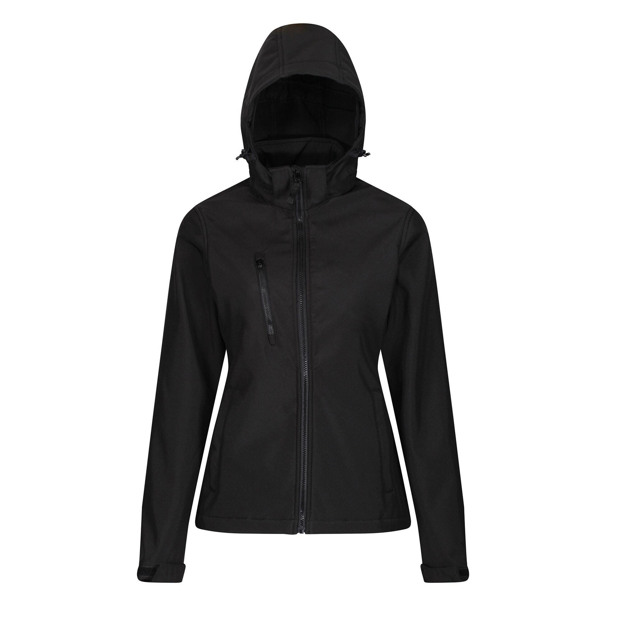 Image of "venturer" Softshelljacke, Dreilagige Membrane Damen Schwarz 40