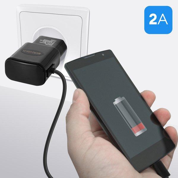 Avizar  Micro-USB Wand Ladegerät – 2000 mAh 