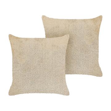 Dekokissen 2er Set aus Webpelz Boho PILEA