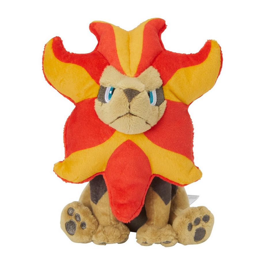Pokemon  Pyroar Male Sitting Cuties Plush 