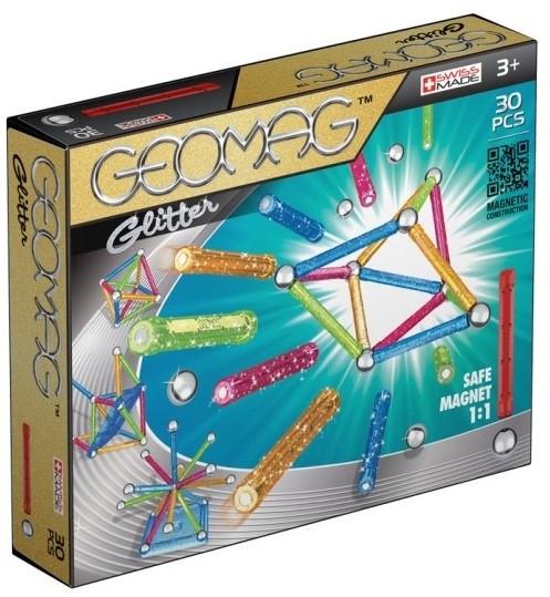 Geomag  Geomag Color Glitter 30 pcs jeu à  aimant néodyme 30 pièce(s) Multicolore 