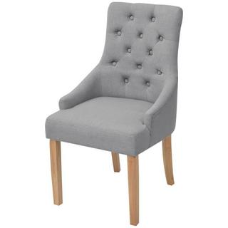 VidaXL Chaise de salle à manger tissu  