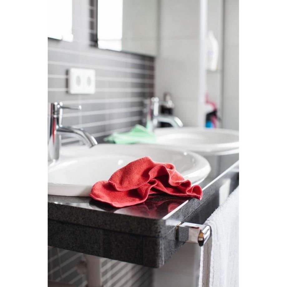 Xavax Hama 00111391 Panno per la Pulizia Microfibra Blu, Verde, Rosso, Giallo 4 pz  