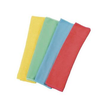 Hama 00111391 Panno per la Pulizia Microfibra Blu, Verde, Rosso, Giallo 4 pz