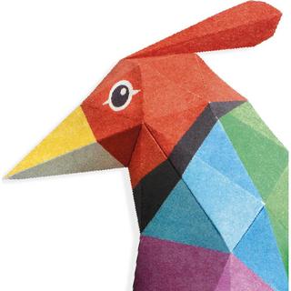 Djeco  Djeco 3D Poster Folding Craft Set - Oiseau de Paradis 