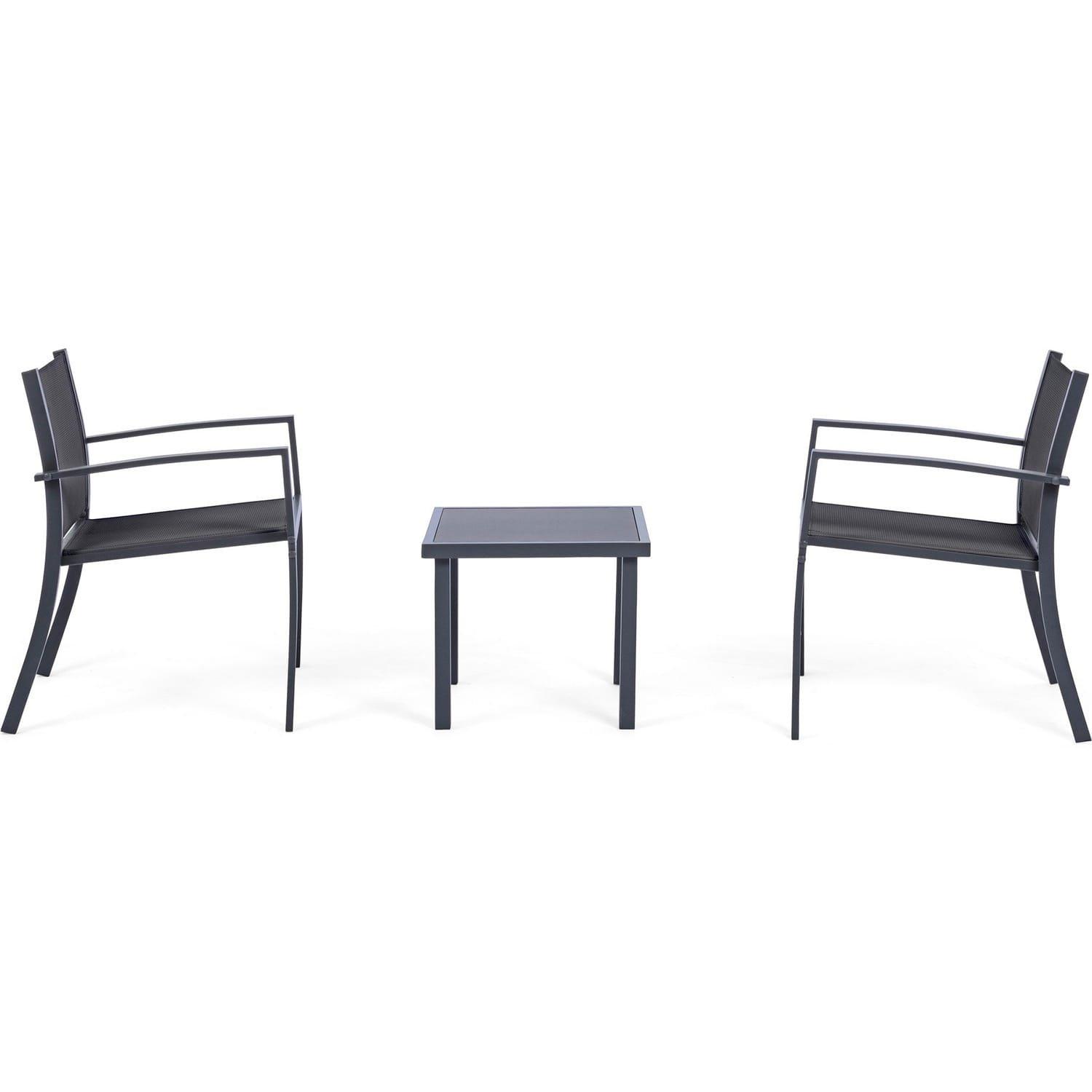 mutoni Dinette Auri antracite (set da 3)  