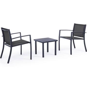 Dinette Auri antracite (set da 3)