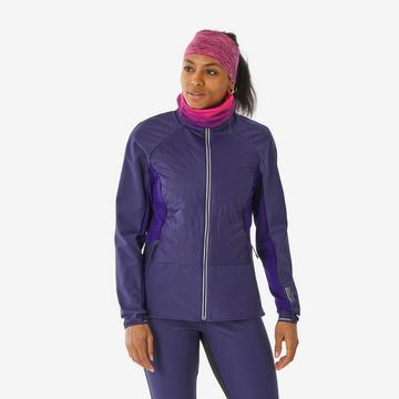 Veste de ski de fond femme coupe-vent