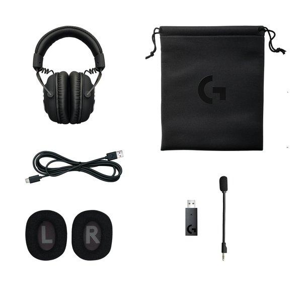 logitech G  G Pro X Wireless Kopfhörer Kabellos Kopfband Gaming Schwarz 