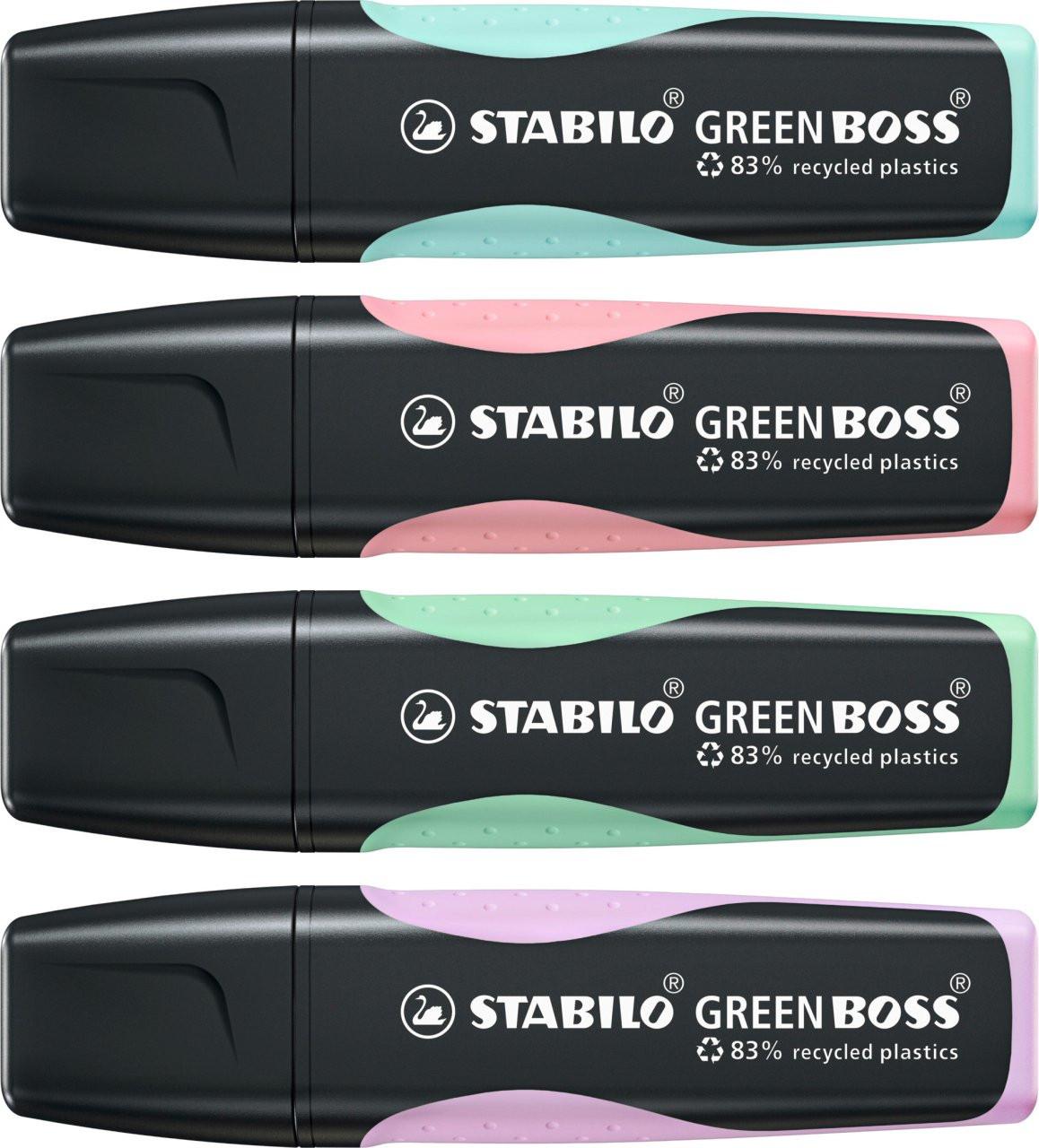 STABILO STABILO Textmarker GREEN BOSS 2-5mm 6070/113 pastell türkis  