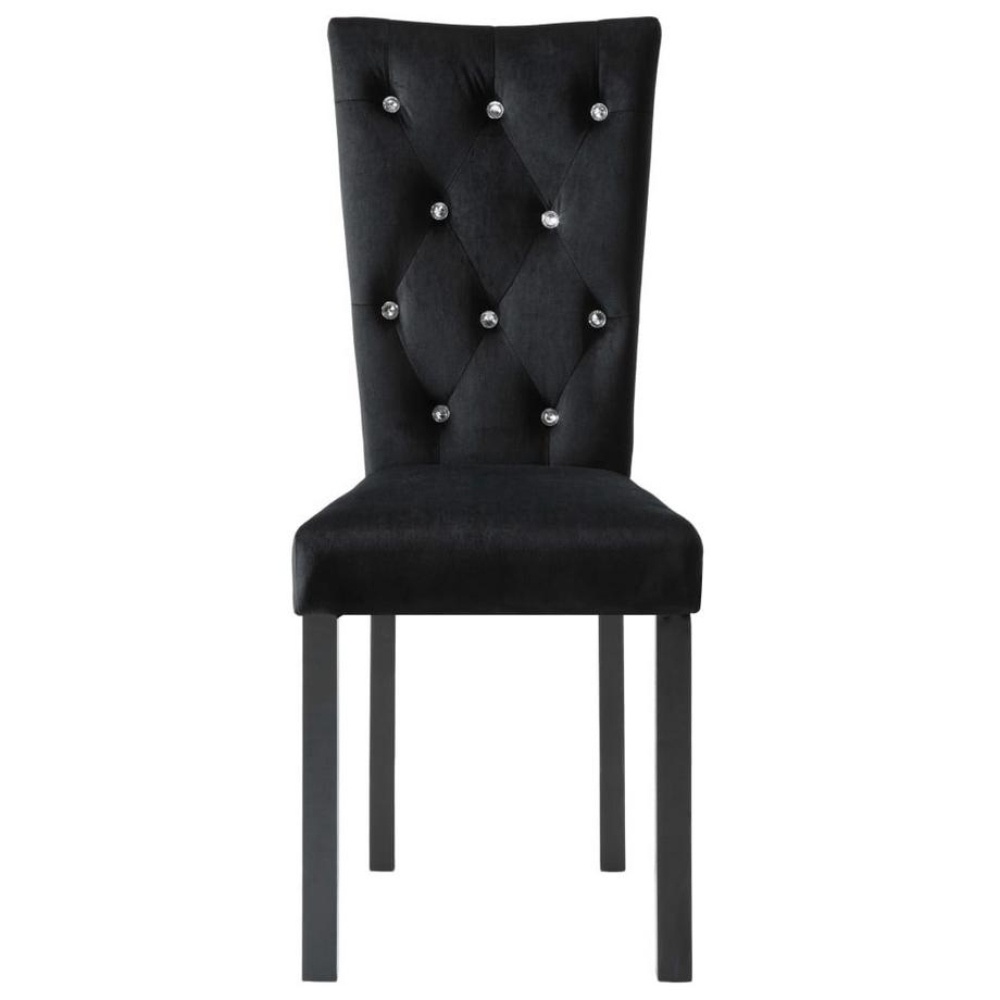 VidaXL Chaise de salle à manger tissu  
