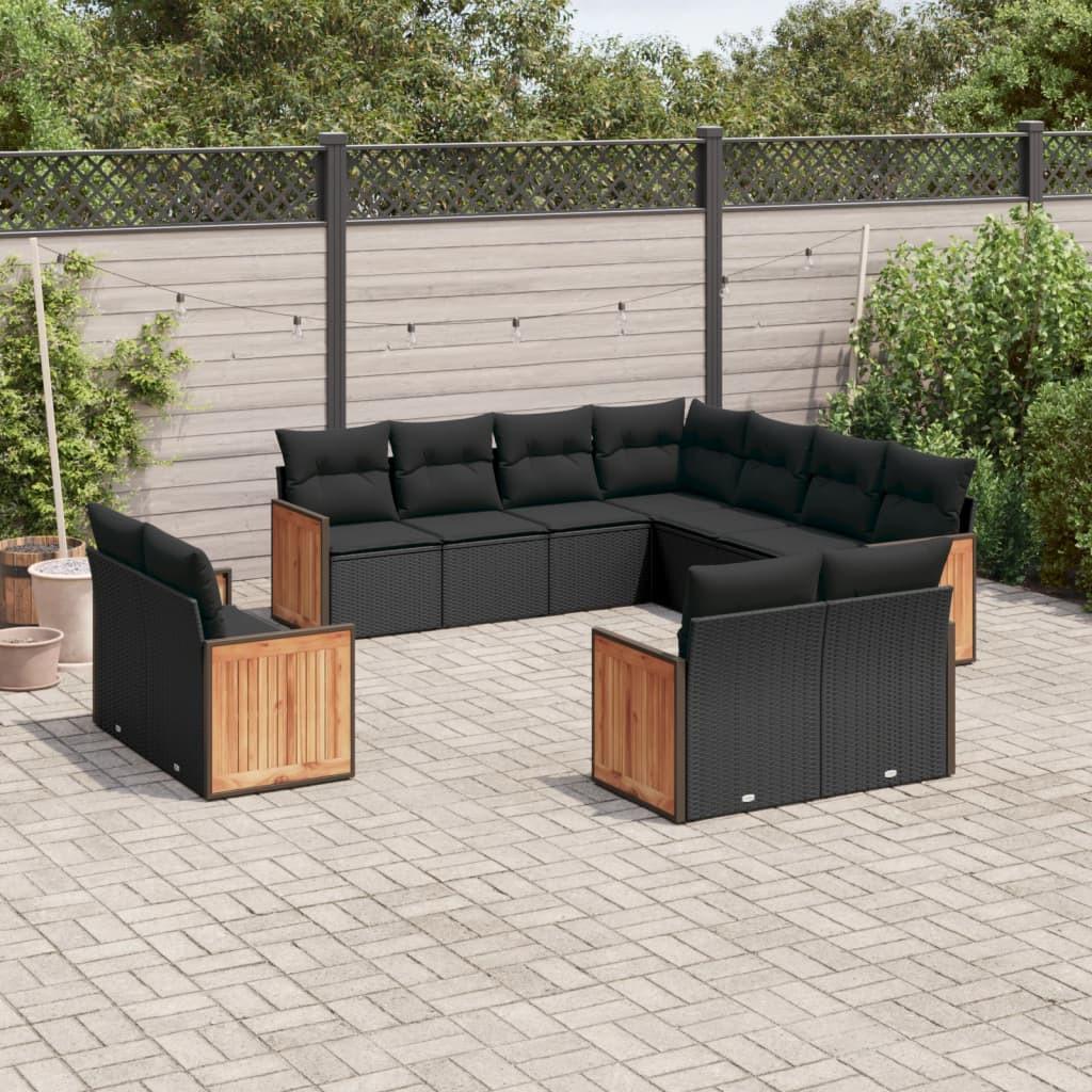 VidaXL Garten sofagarnitur poly-rattan  