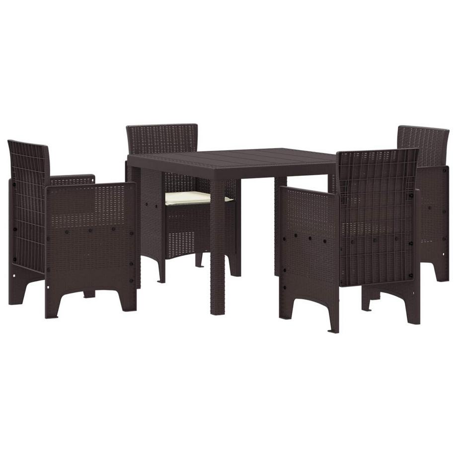 Set de repas de jardin polypropylène
