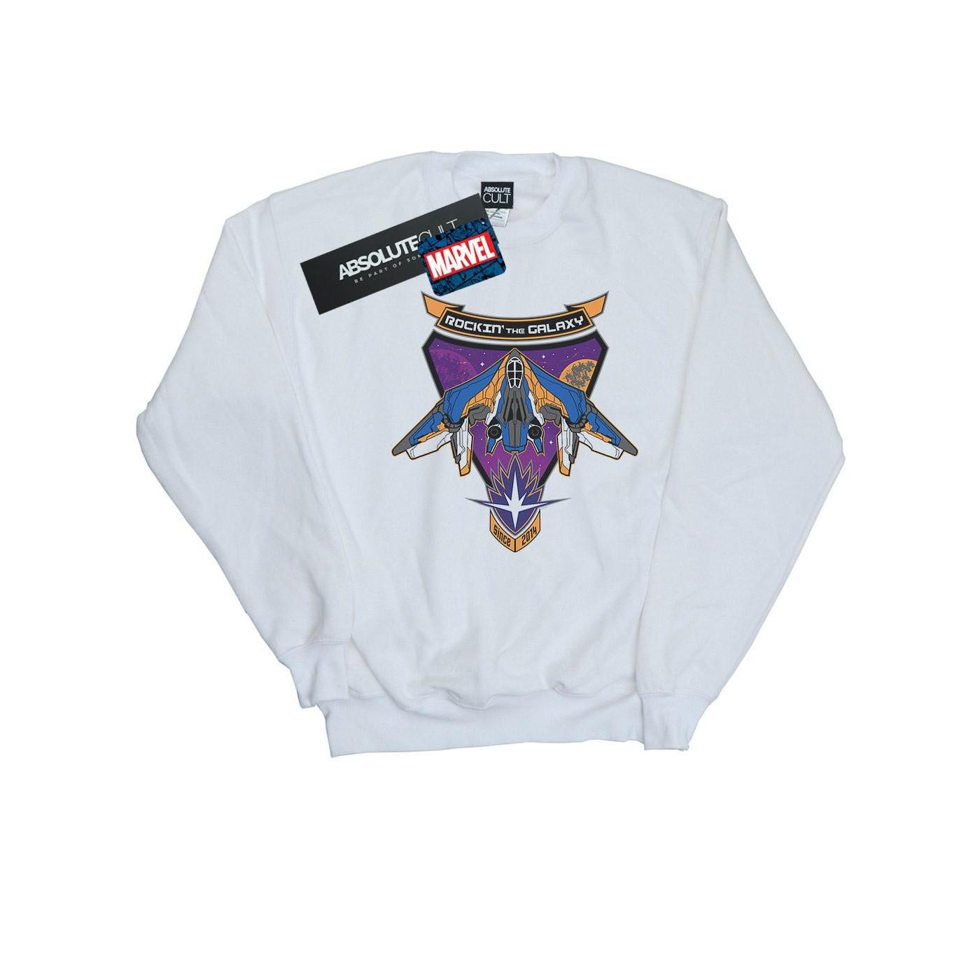 Image of Guardians Of The Galaxy Rockin' Milano Sweatshirt Jungen Weiss 116