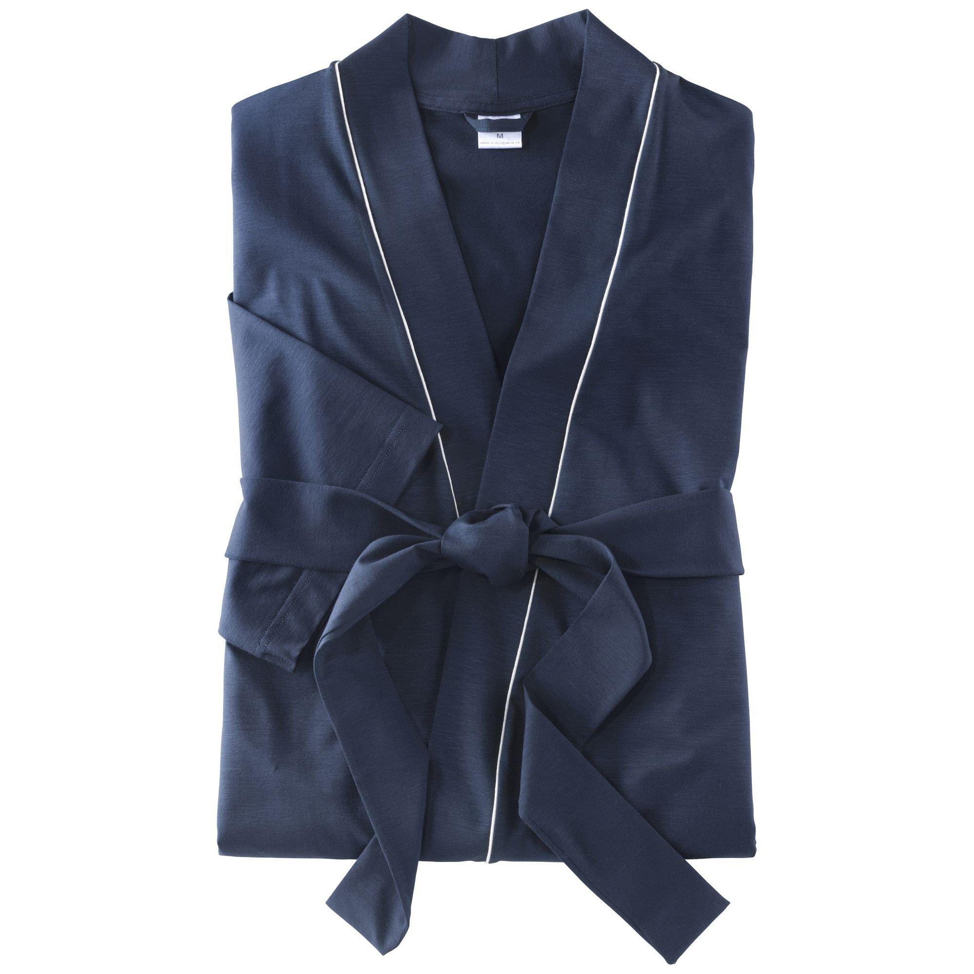 Image of Hausmantel Unisex Dunkelblau XXL