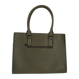 Gallantry  Borsa shopper con foulard verde kaki 