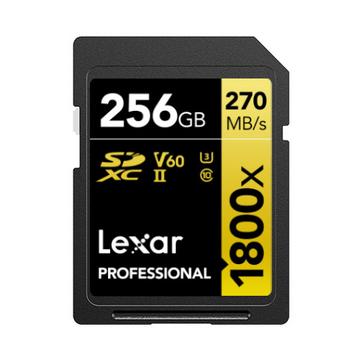 Lexar LSD1800256G-BNNNG mémoire flash 256 Go SDXC Classe 10