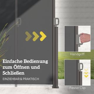 Outsunny Seitenmarkise  