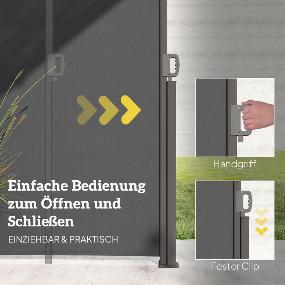 Outsunny Seitenmarkise  