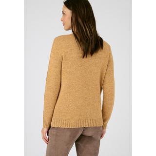 Damart  Pull col rond maille chinée Thermolactyl 