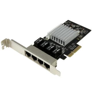 STARTECH.COM  Carte réseau PCI Express à 4 ports Gigabit Ethernet avec chipset Intel I350 