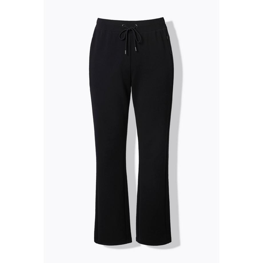 Ulla Popken Pantaloni Felpa Tasche Decorative Cintura Elastica  