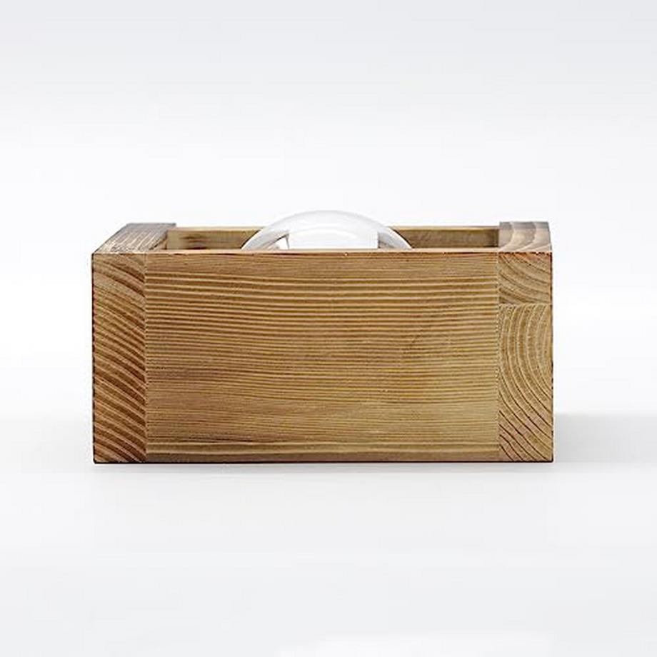 Alopini Station de propagation 1 pièce, Vase d'avocat, Vase de gland en verre pour fleurs, pot de Terrarium, jardinière avec support d'étagère en bois  