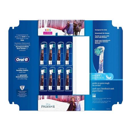 Oral-B  Kids Aufsteckbürsten, 8 Stück (8 x) 