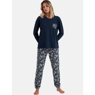 Admas  Pyjama Hose Oberteil Langarm Romantic Winter 