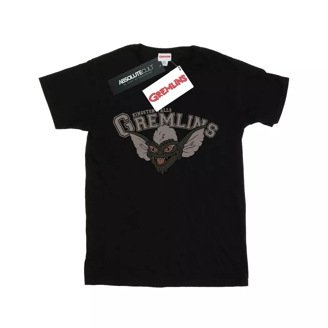 Gremlins - Kingston Falls Sport TShirt, für Damen, Schwarz, Größe S