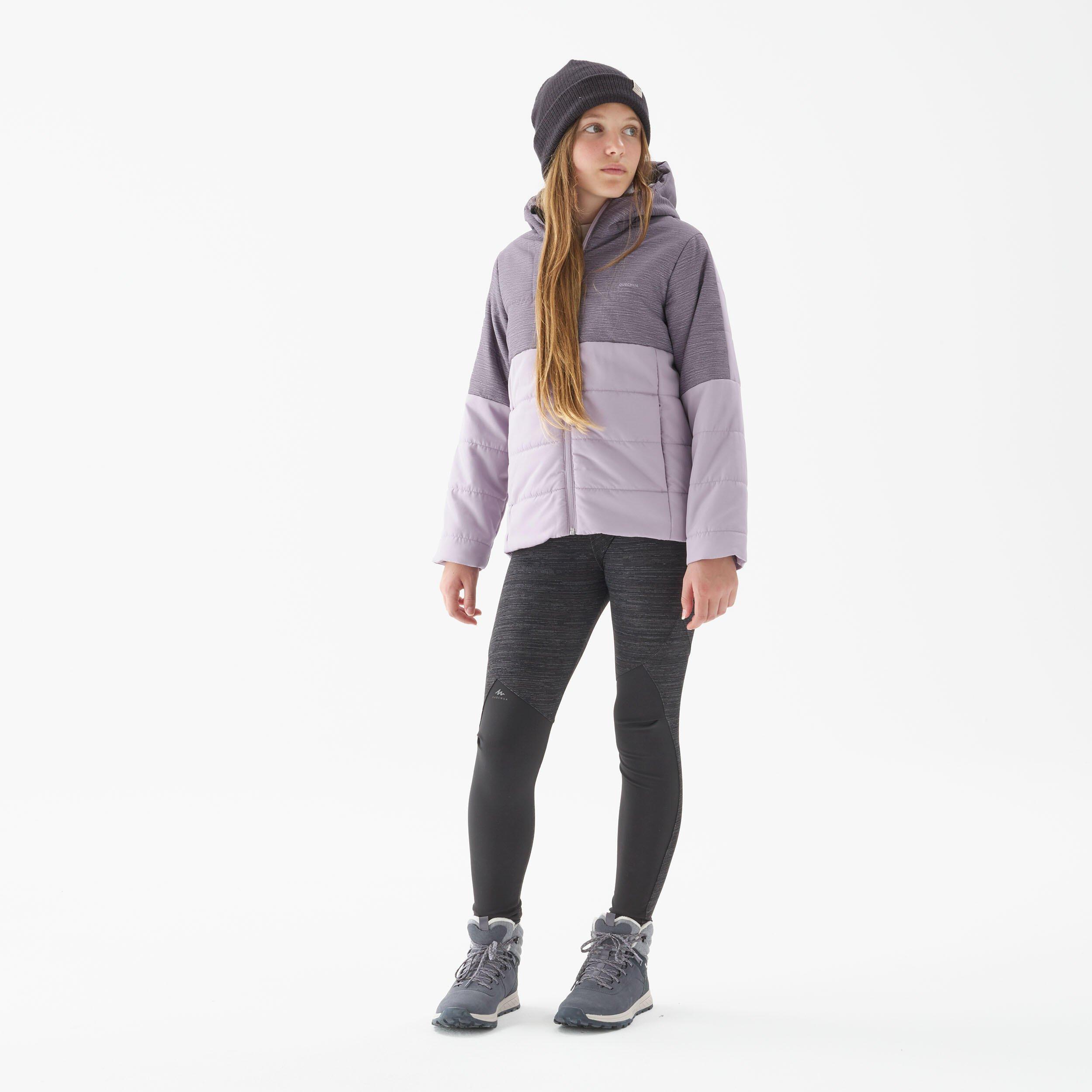 Image of Wattierte Jacke - Nh100 Unisex Violett Bedruckt 131-140CM