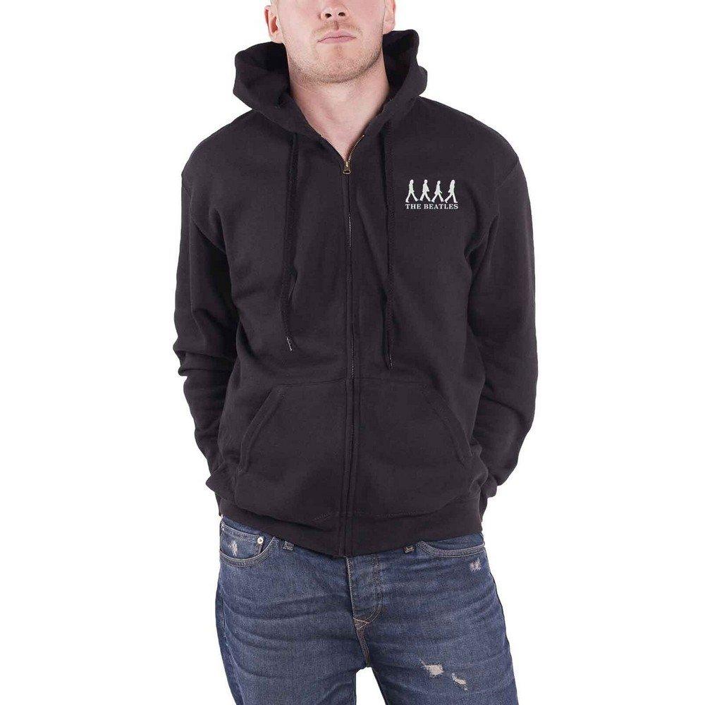 Image of Abbey Road Hoodie Mit Durchgehendem Reißverschluss Damen Schwarz L