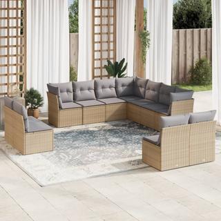 VidaXL Garten sofagarnitur poly-rattan  