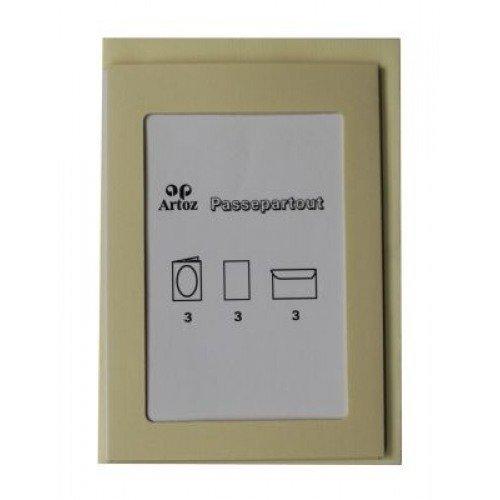 Artoz ARTOZ Papier 1001 Passepartout A6, 3 Blatt  