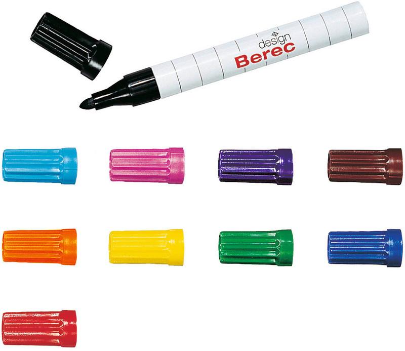 Berec BEREC Whiteboard Marker 1-4mm 10er Etui Klassiker  