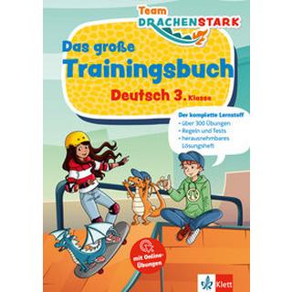 Klett Team Drachenstark: Das große Trainingsbuch Deutsch 3. Klasse Kein Autor Couverture rigide 