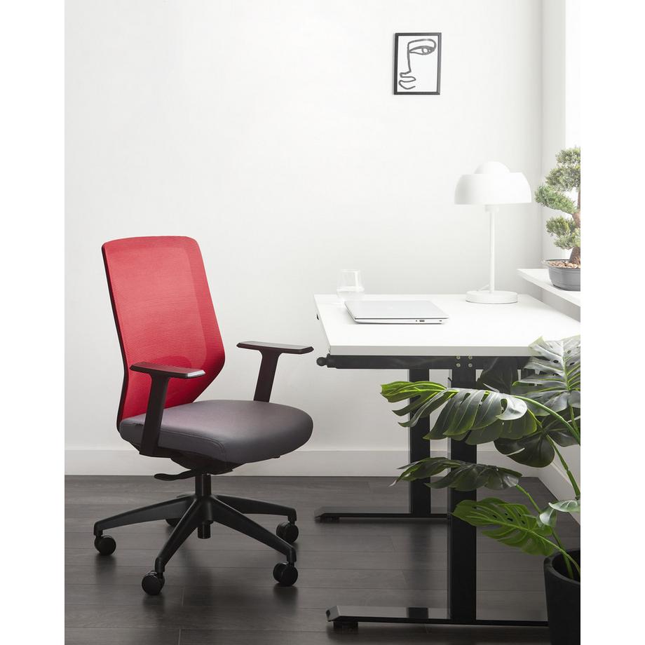 Beliani Chaise de bureau en Tissu  VIRTUOSO  