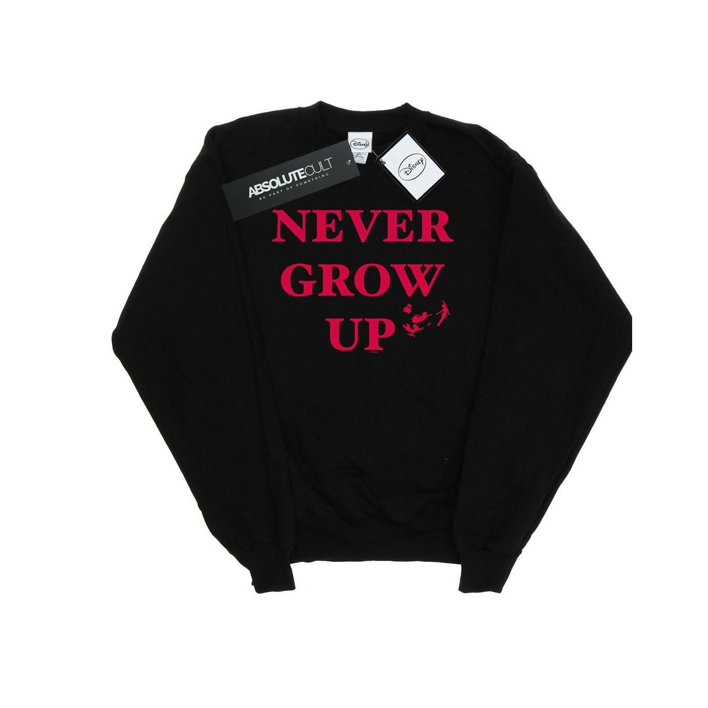 Disney  Never Grow Up Sweatshirt 