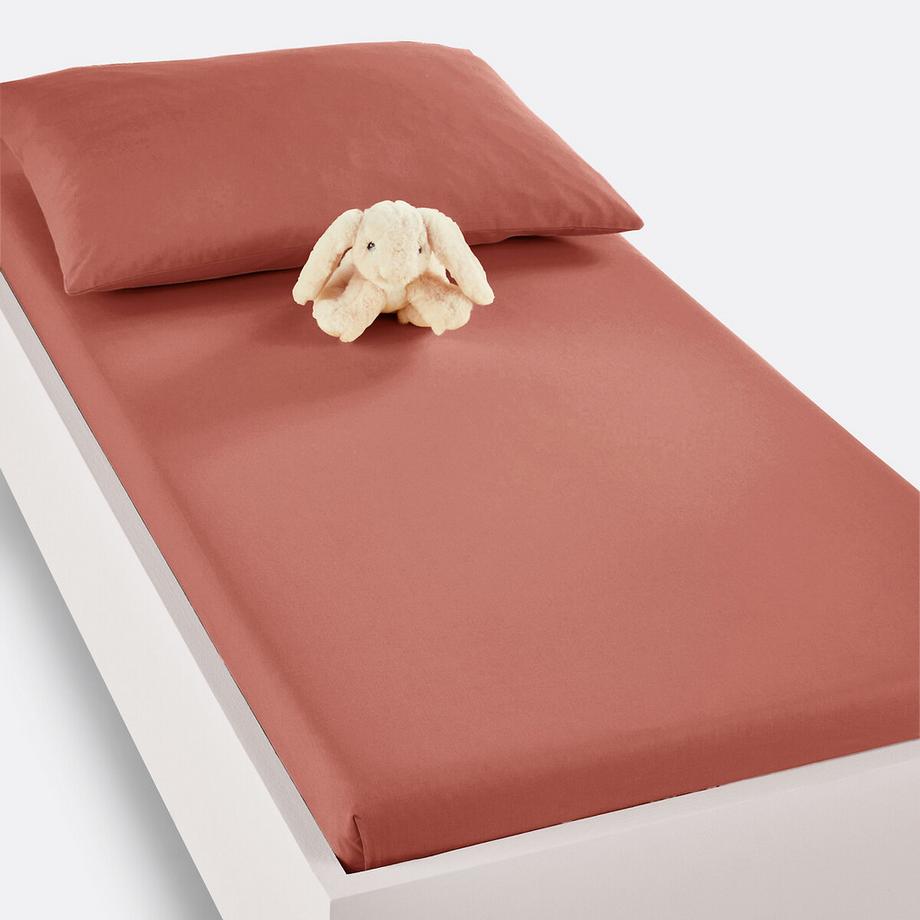 Drap housse bébé coton bio