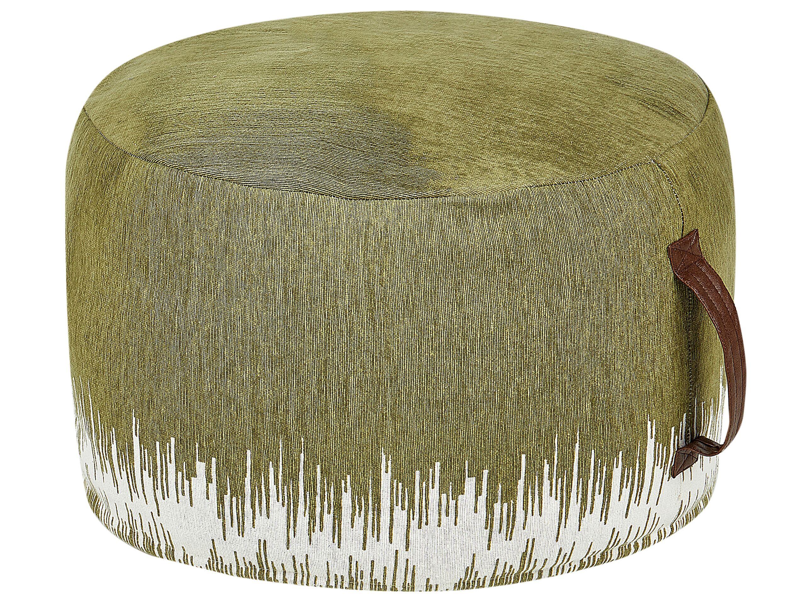 Beliani Pouf en Cotone Boho KAWAI  