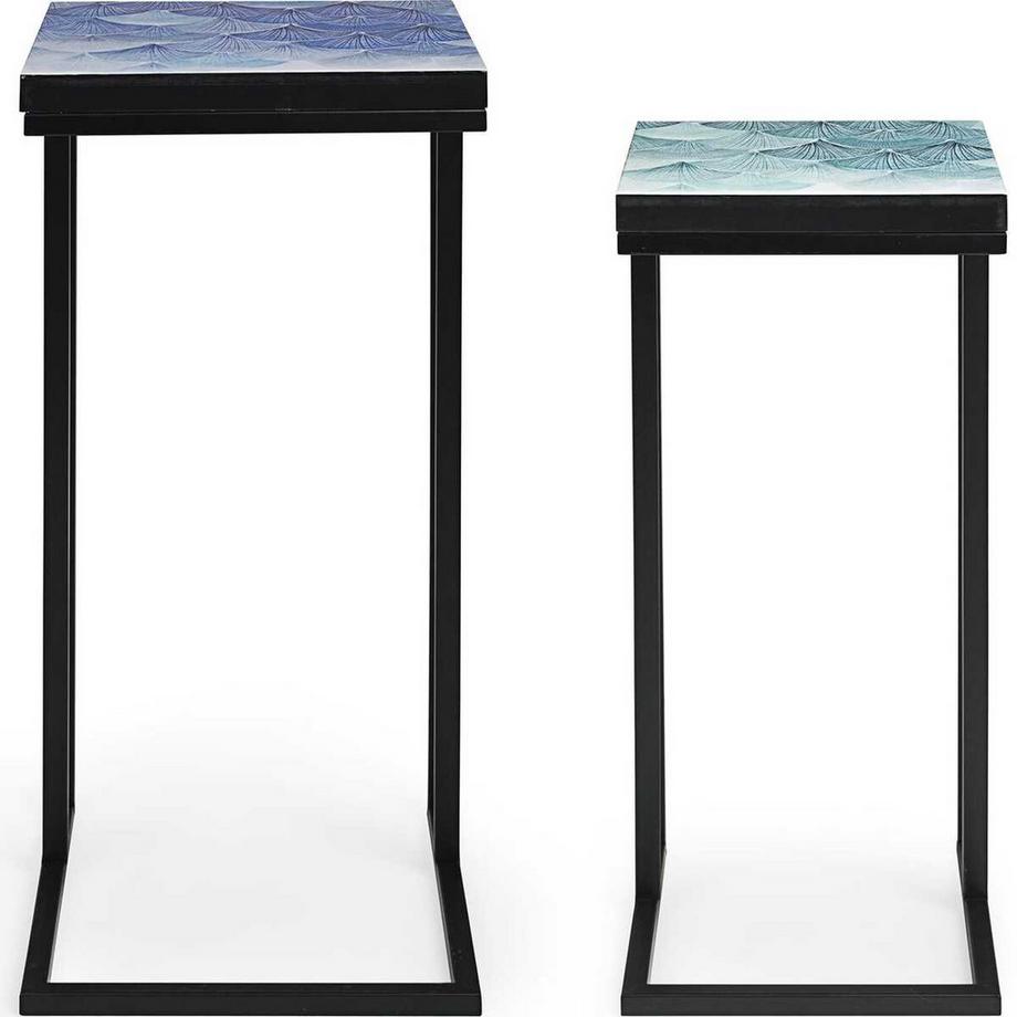 mutoni Table d&#039;appoint Reef K02 (lot de 2)  