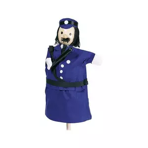 Handpuppen Polizist (27cm)