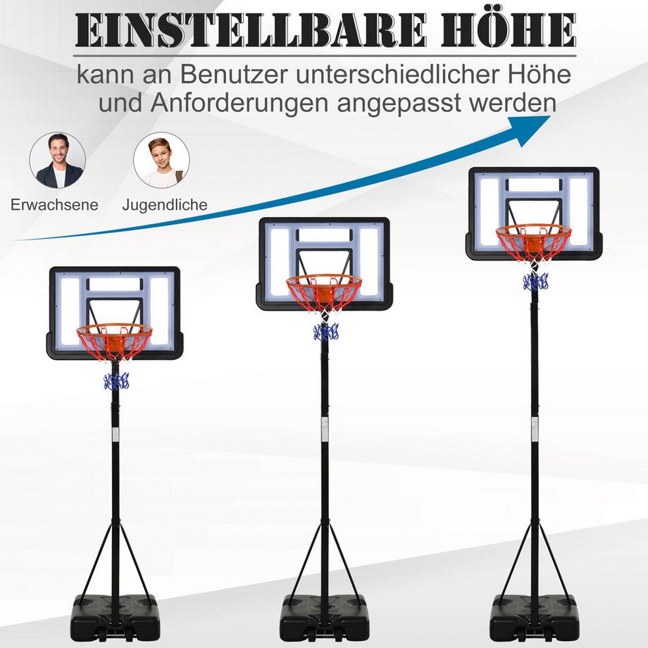 HOMCOM  Basketballständer 